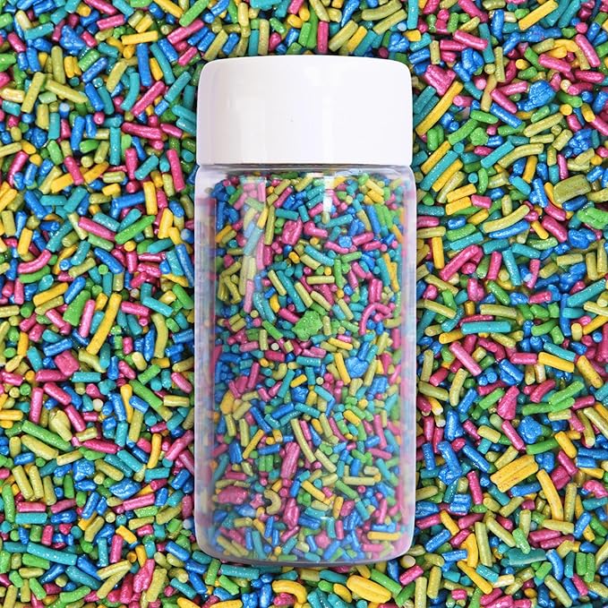 Confect Rainbow Sprinkles for Decoration 03 | Grocsy