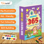 Grand - 365 Colouring Book :- Learn With Colouring, Creative Learning For Toddlers, Preschool Colouring Book, Educational Book For Kids, Toddler Fun Book, Simple Colouring Book For Kids | Grocsy