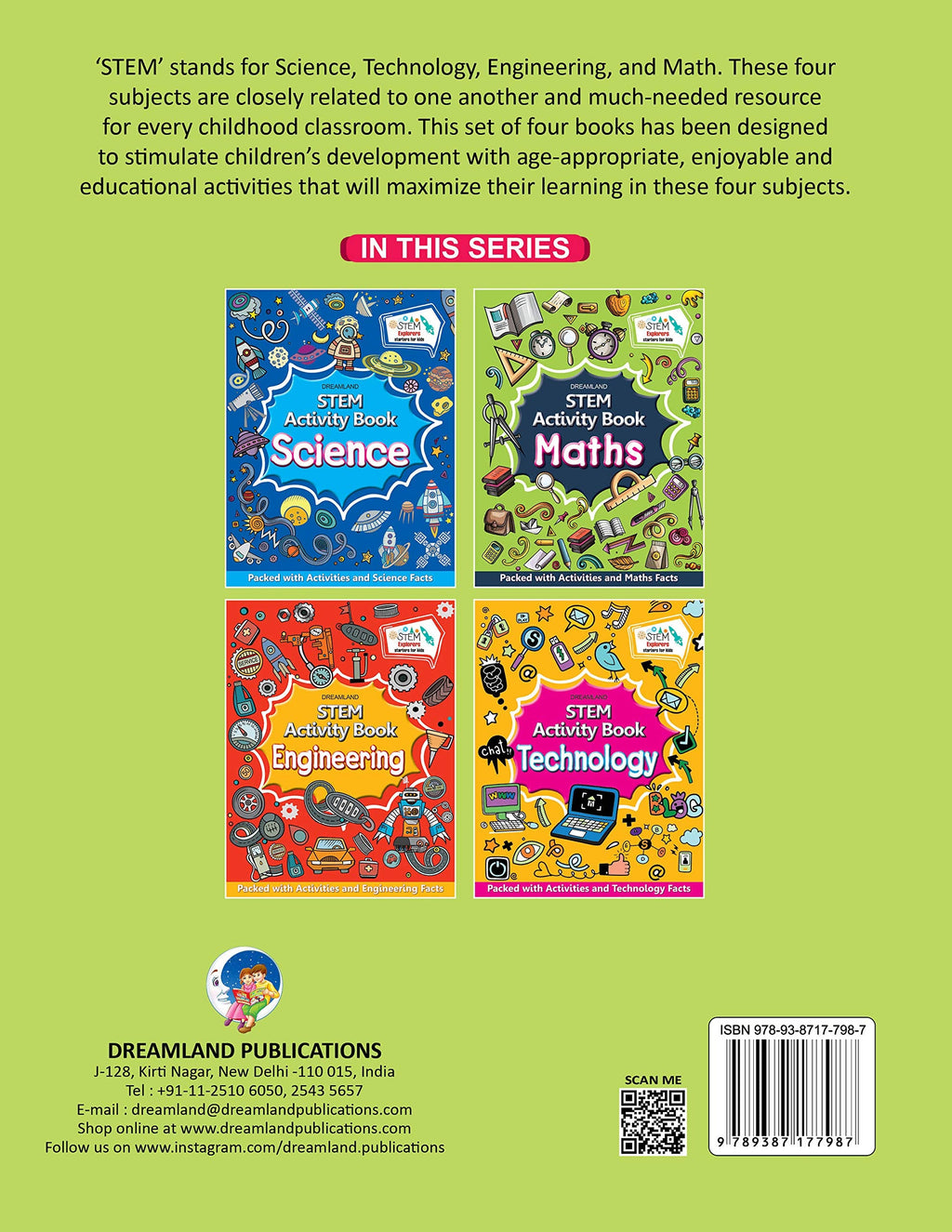 Dreamland STEM Activity Book - Maths | Grocsy