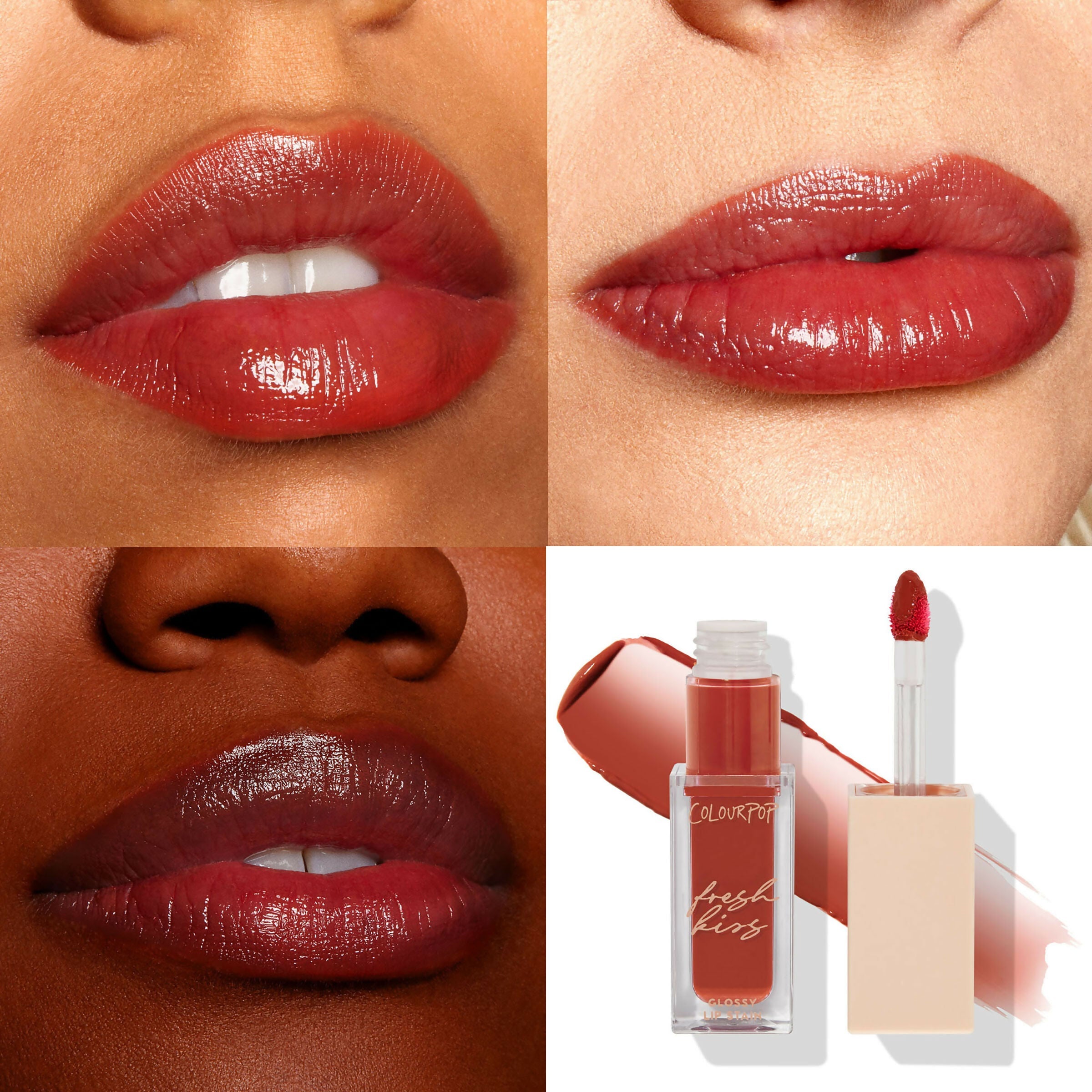 ColourPop Fresh Kiss Glossy Lip Stain - Twice Shy | Grocsy