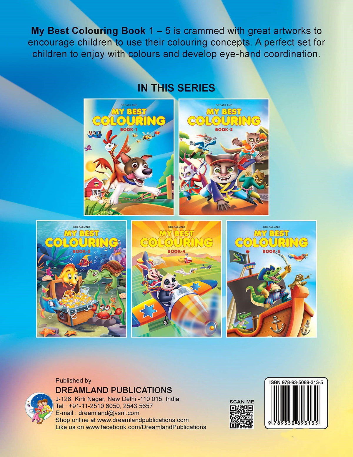Dreamland My Best Colouring Book - 1 | Grocsy