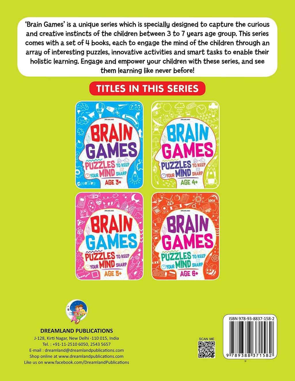 Dreamland Brain Games Age 4+ | Grocsy