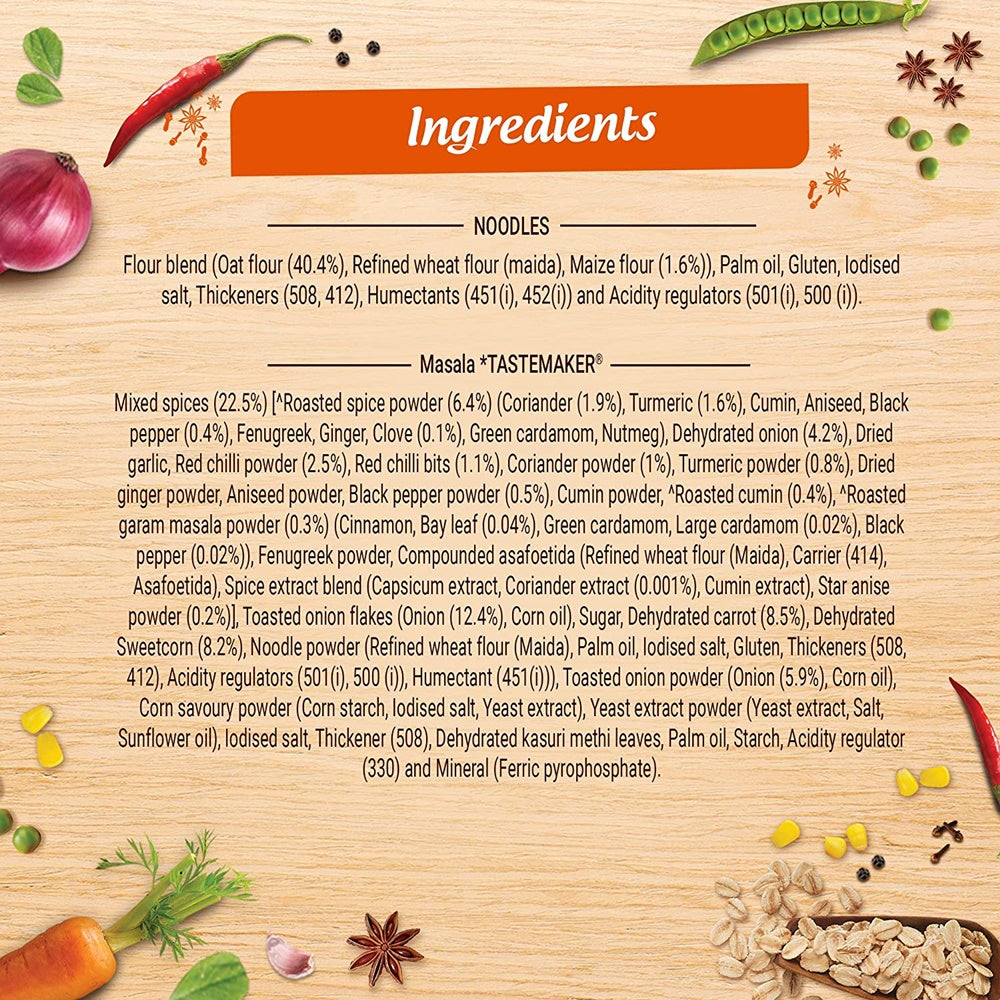 Maggi Nutri-Licious Masala Oats Noodles | Grocsy