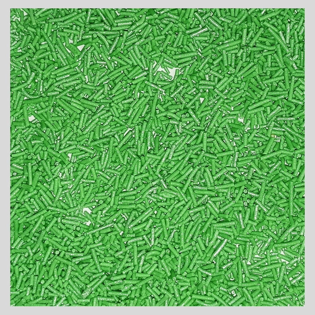 Confect Sprinkles for Cakes & Cupcakes Decoration | USP-11(Pea Green) | Grocsy