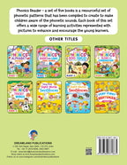 Dreamland Phonics Reader - 3 (Word Families Short and Long Vowel Sounds) Age 6+ | Grocsy