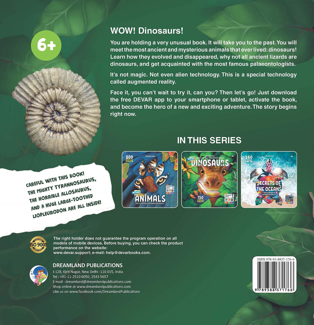 Dreamland Dinosaurs - Wow Encyclopedia in Augmented Reality | Grocsy