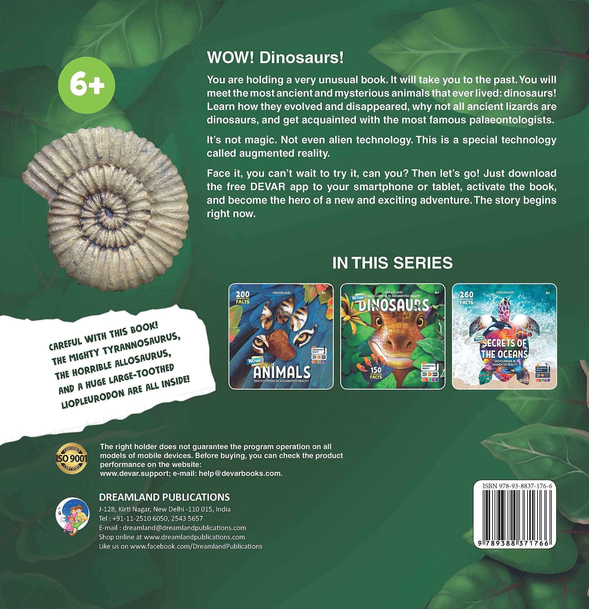 Dreamland Dinosaurs - Wow Encyclopedia in Augmented Reality | Grocsy