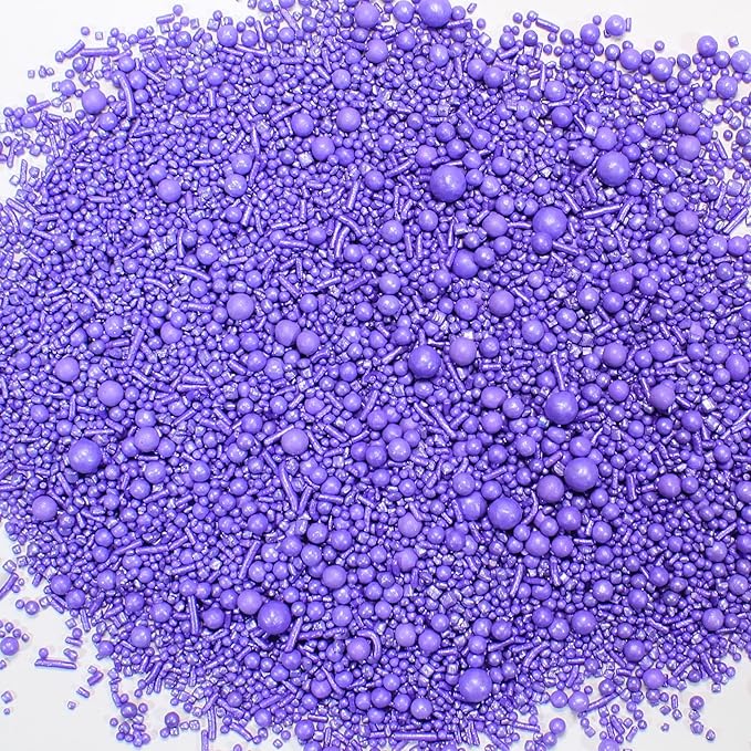 Confect Purple | Sprinkles Bottle for Decoration Bottle | Grocsy