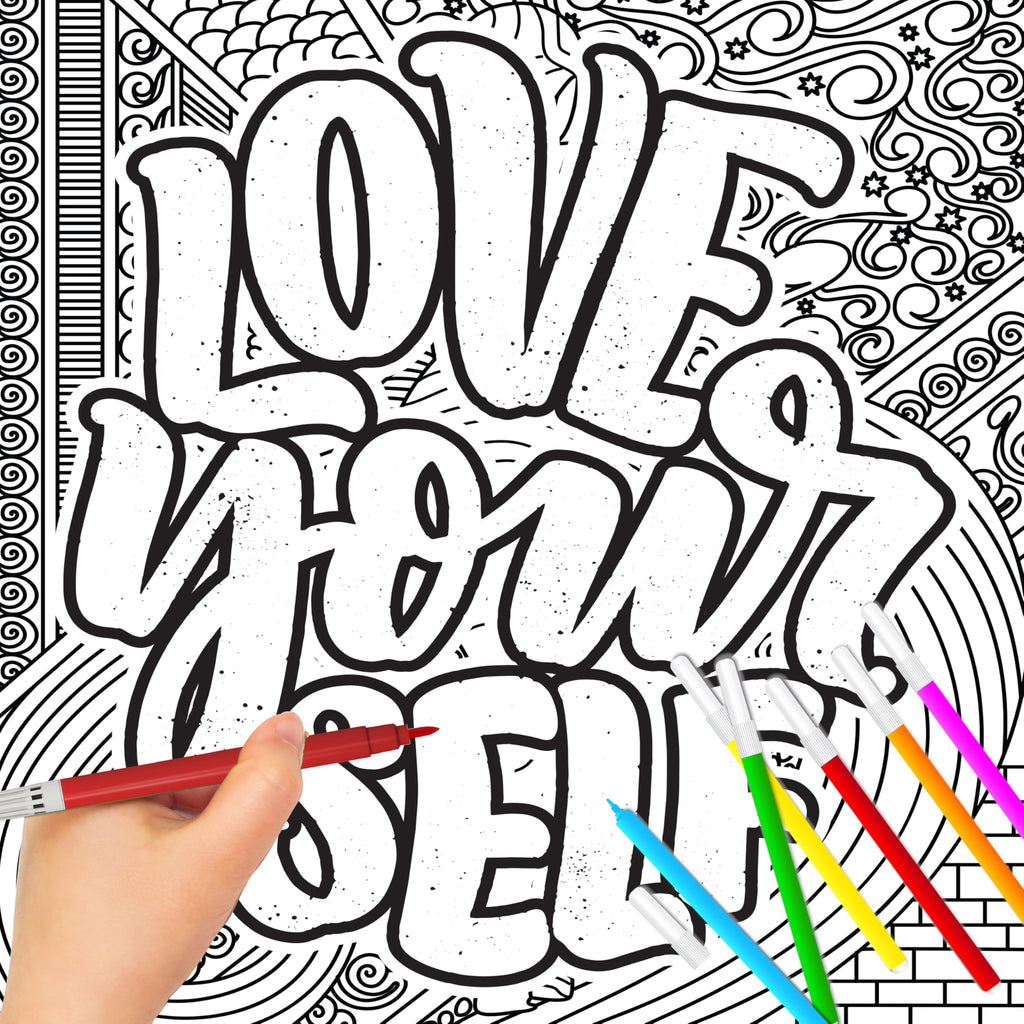 Motivation - Adult Colouring Book : Fun Colouring For Kids And Adults, Creative Coloring Book, Mindfulness Coloring Book, Relaxing Coloring Book | Grocsy