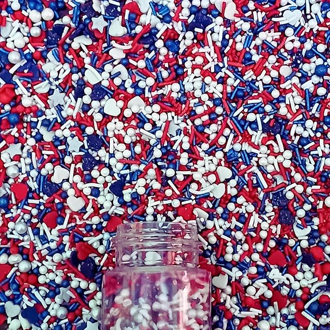 Confect Patriotic Sprinkles for Decoration 02 | Grocsy