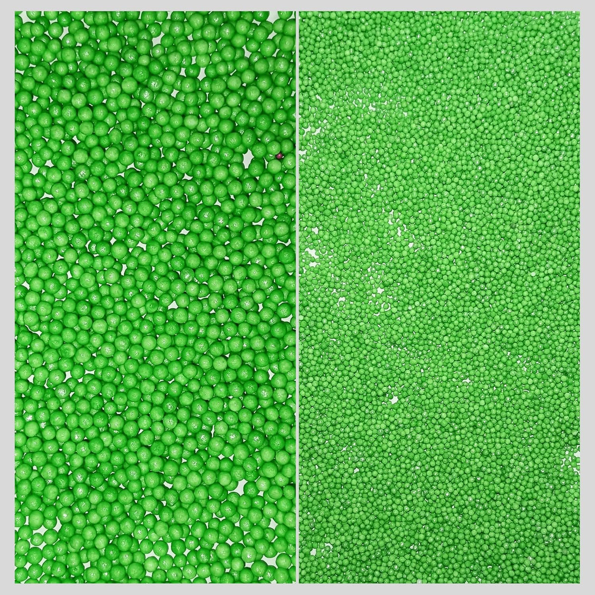 Confect Sprinkles for Cakes & Cupcakes Decoration | USP-11(Pea Green) | Grocsy