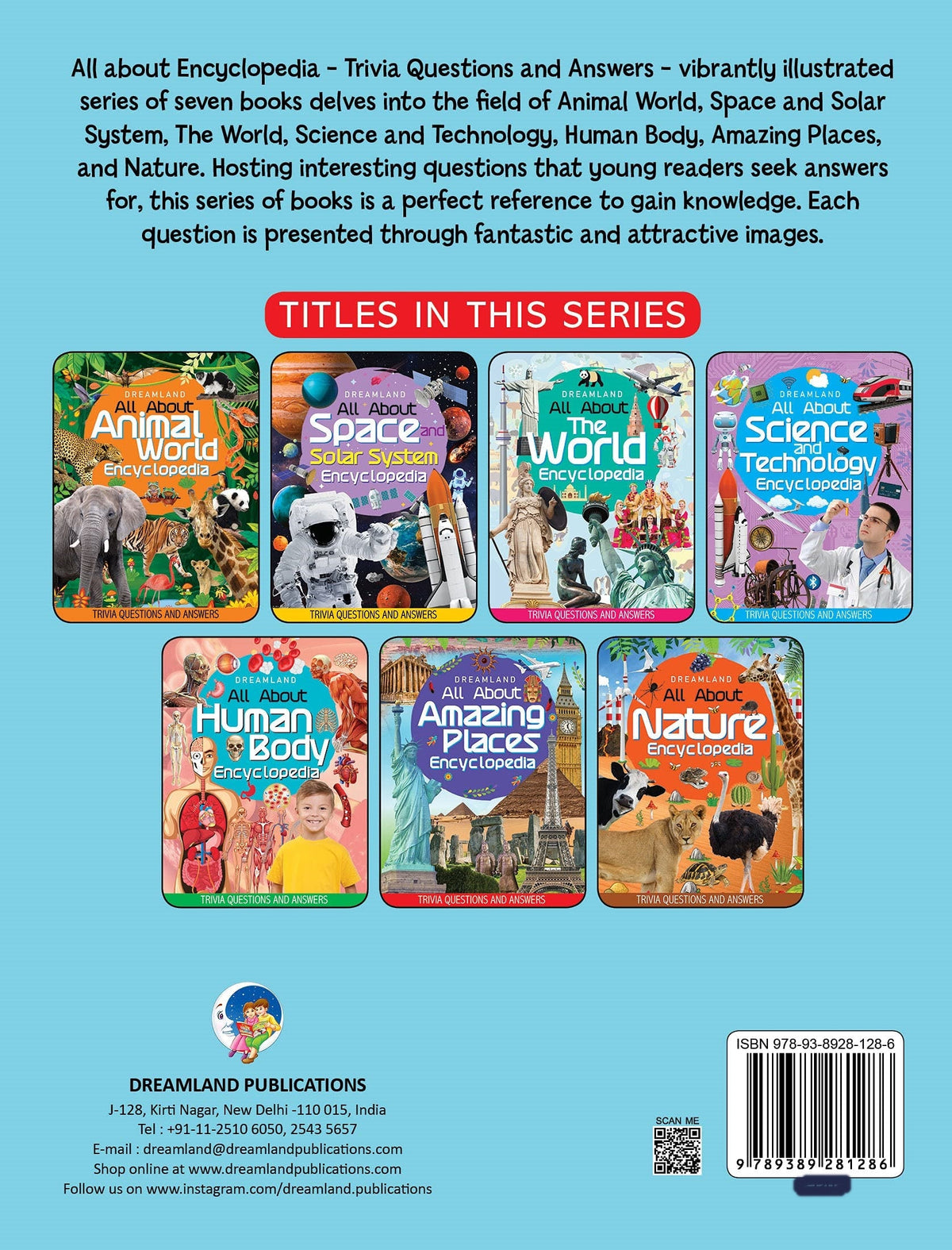 Dreamland Amazing Places Encyclopedia for Children Age 5 - 15 Years- All About Trivia Questions and Answers | Grocsy