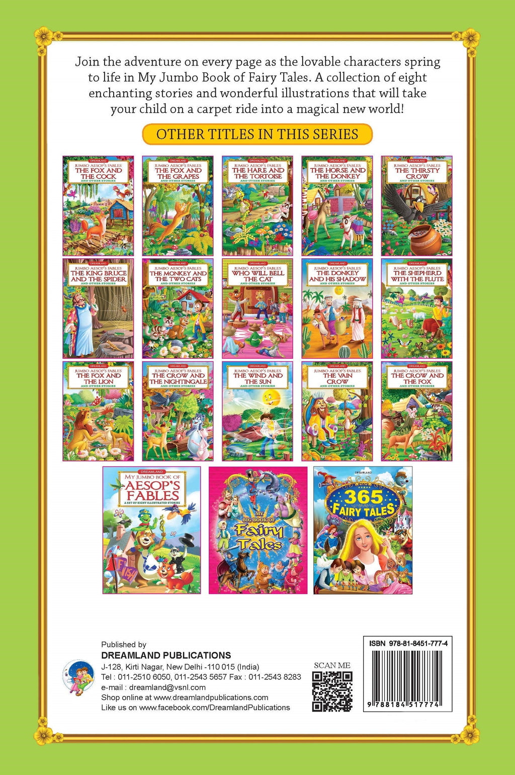 Dreamland My Jumbo Book Of Fairy Tales | Grocsy