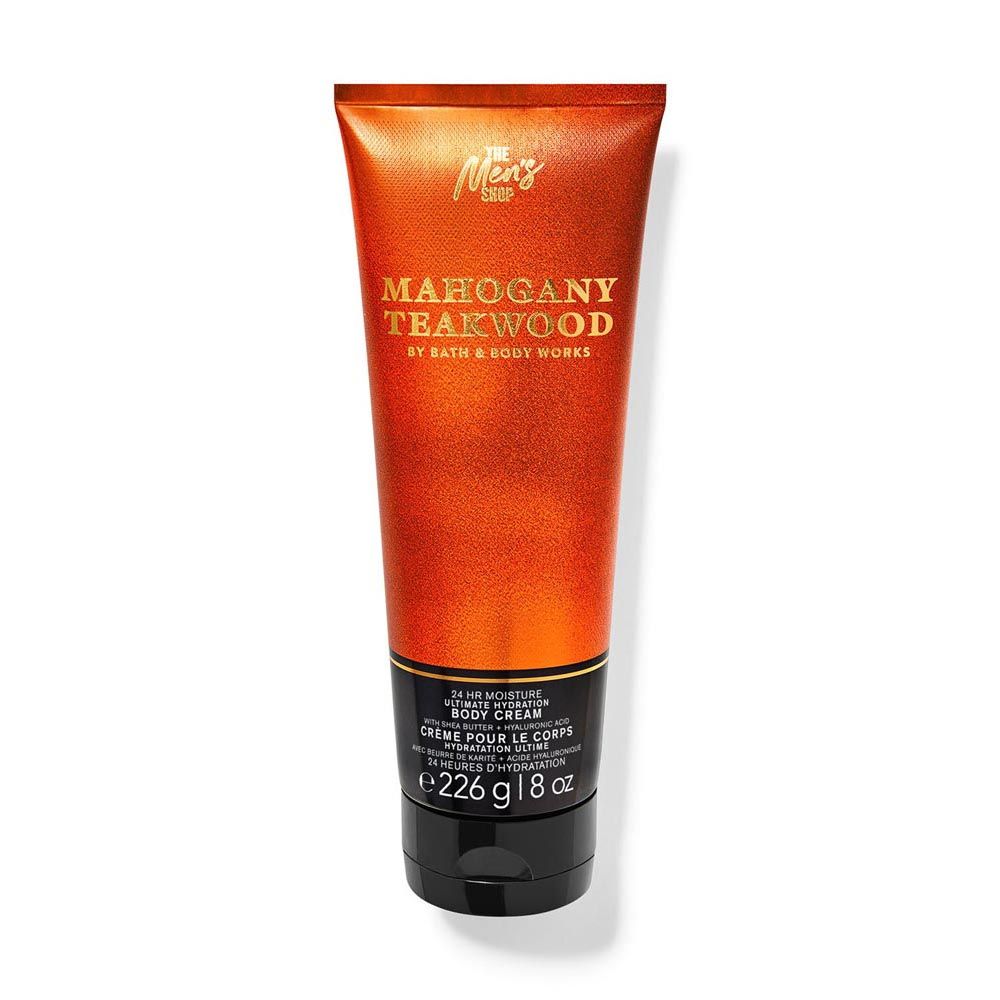 Bath & Body Works Mahogany Teakwood Ultimate Hydration Body Cream | Grocsy