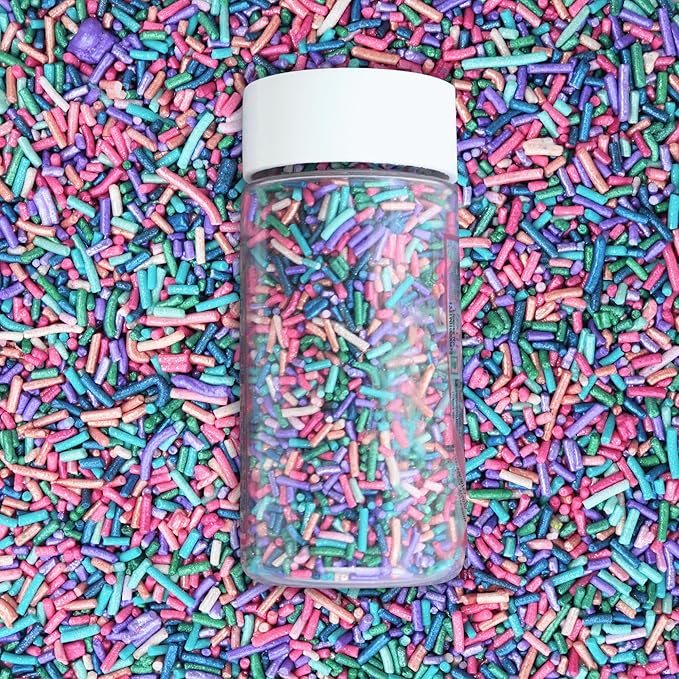 Confect Rainbow Sprinkles for Decoration 06 | Grocsy