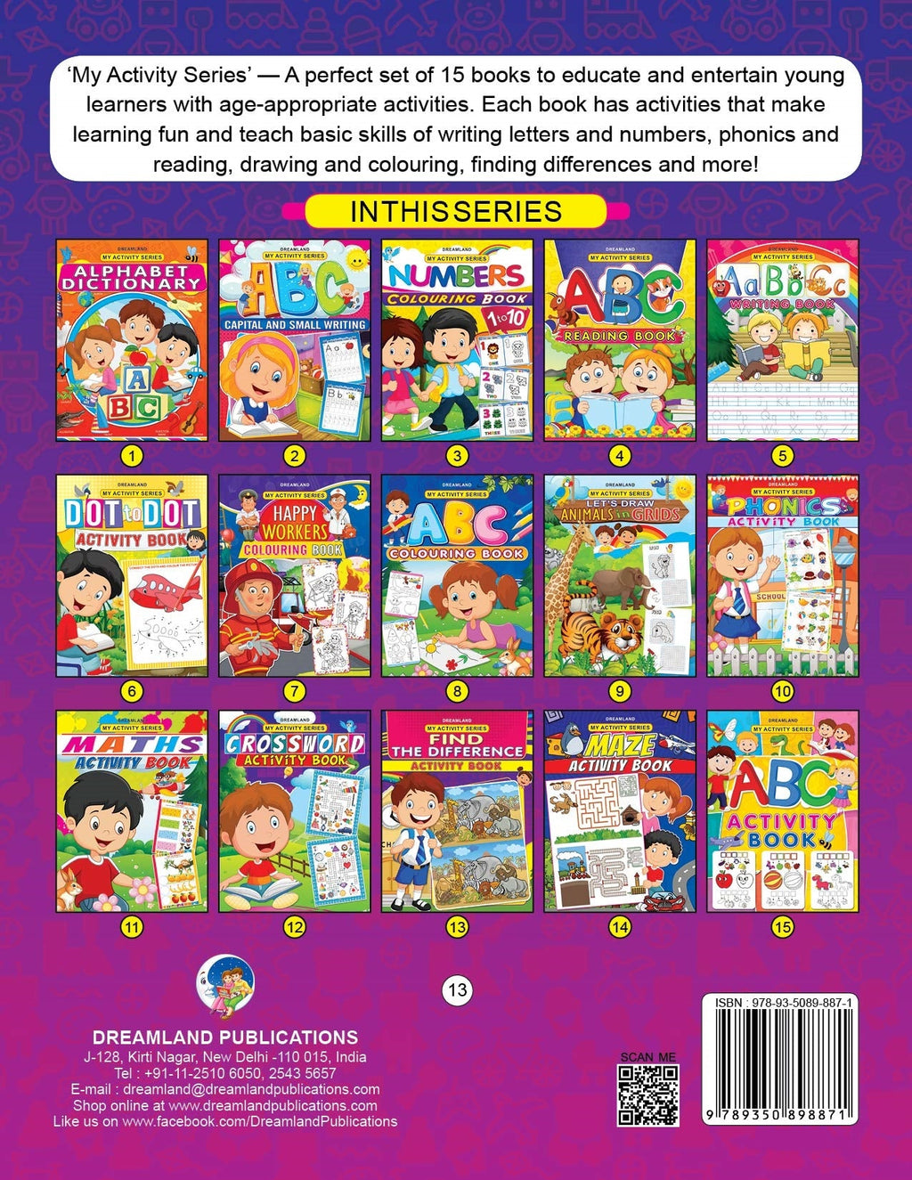 Dreamland My Activity- Find the Difference Activity Book | Grocsy