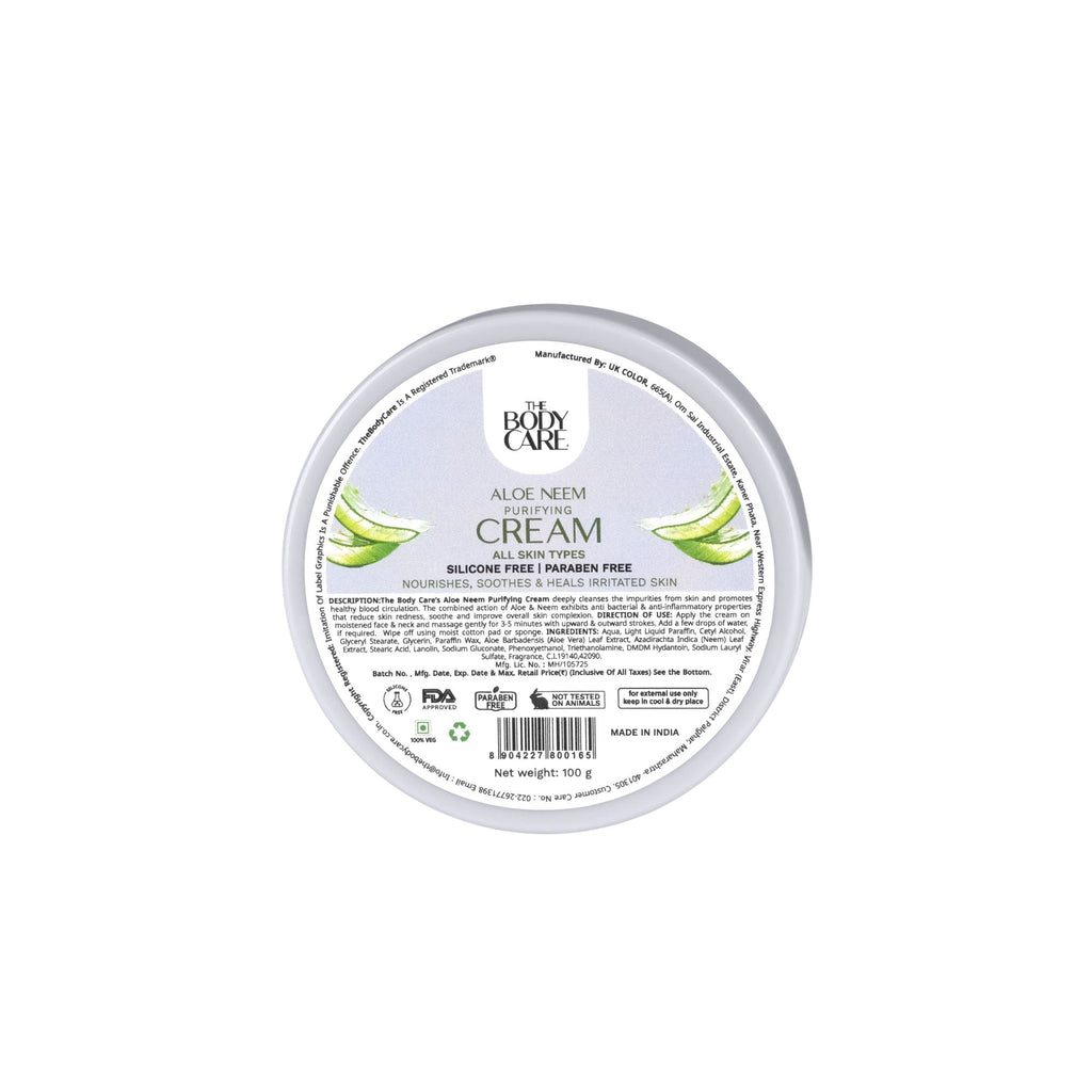 Aloe Neem Purifying Cream | Grocsy