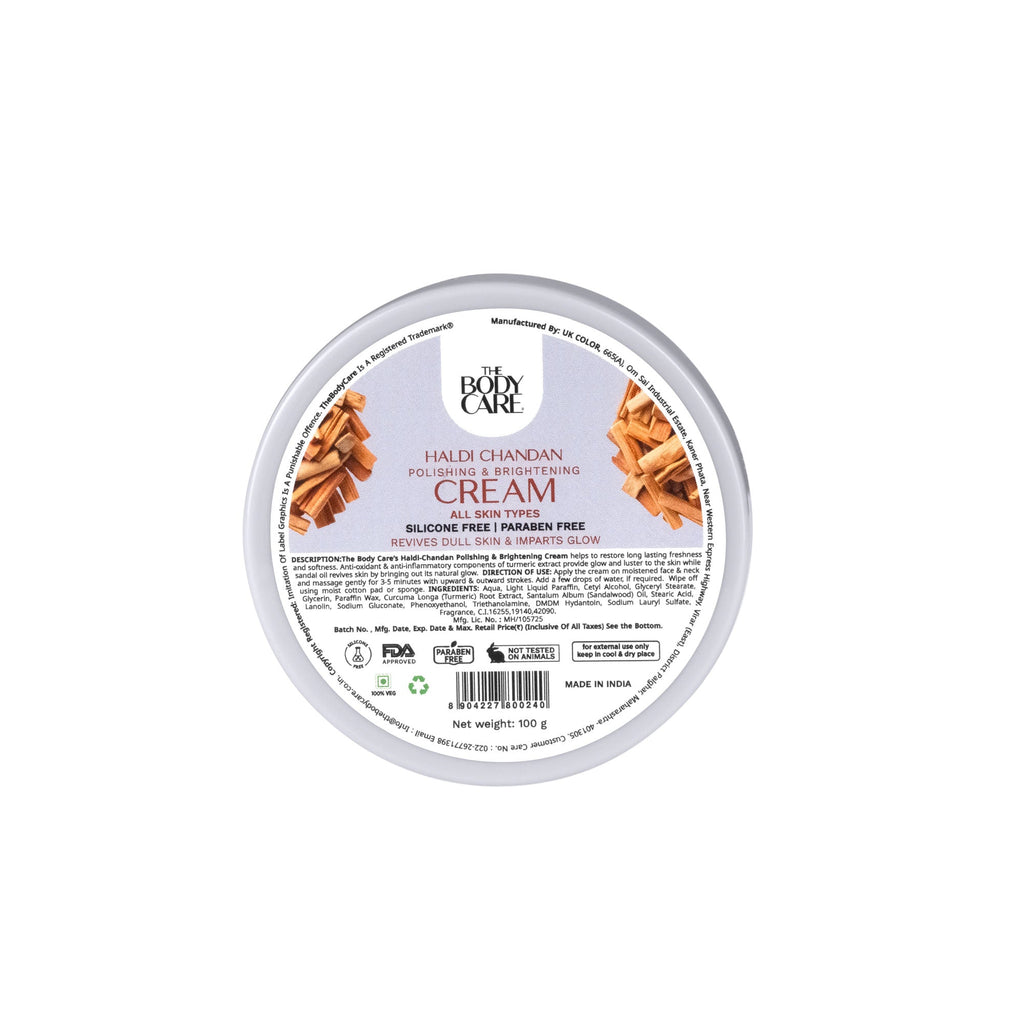 Haldi-Chandan Polishing & Brightening Cream | Grocsy