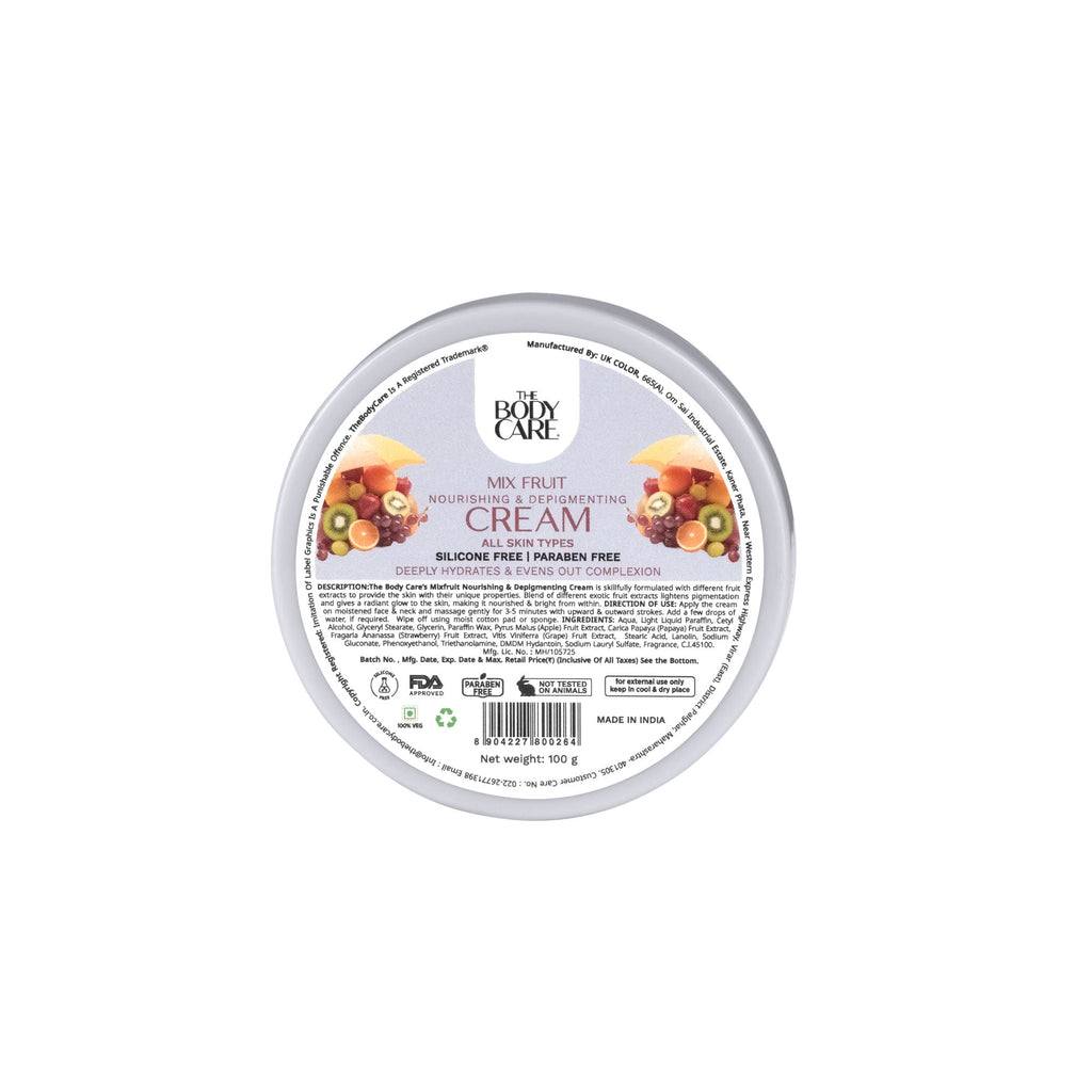 The Body Care Mixfruit Nourishing & Depigmenting Cream | Grocsy