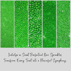 Confect Sprinkles for Cakes & Cupcakes Decoration | USP-11(Pea Green) | Grocsy