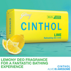Cinthol Lime Refreshing Soap | Grocsy