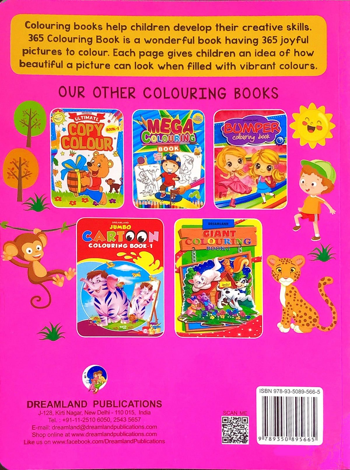 Dreamland 365 Colouring Book | Grocsy
