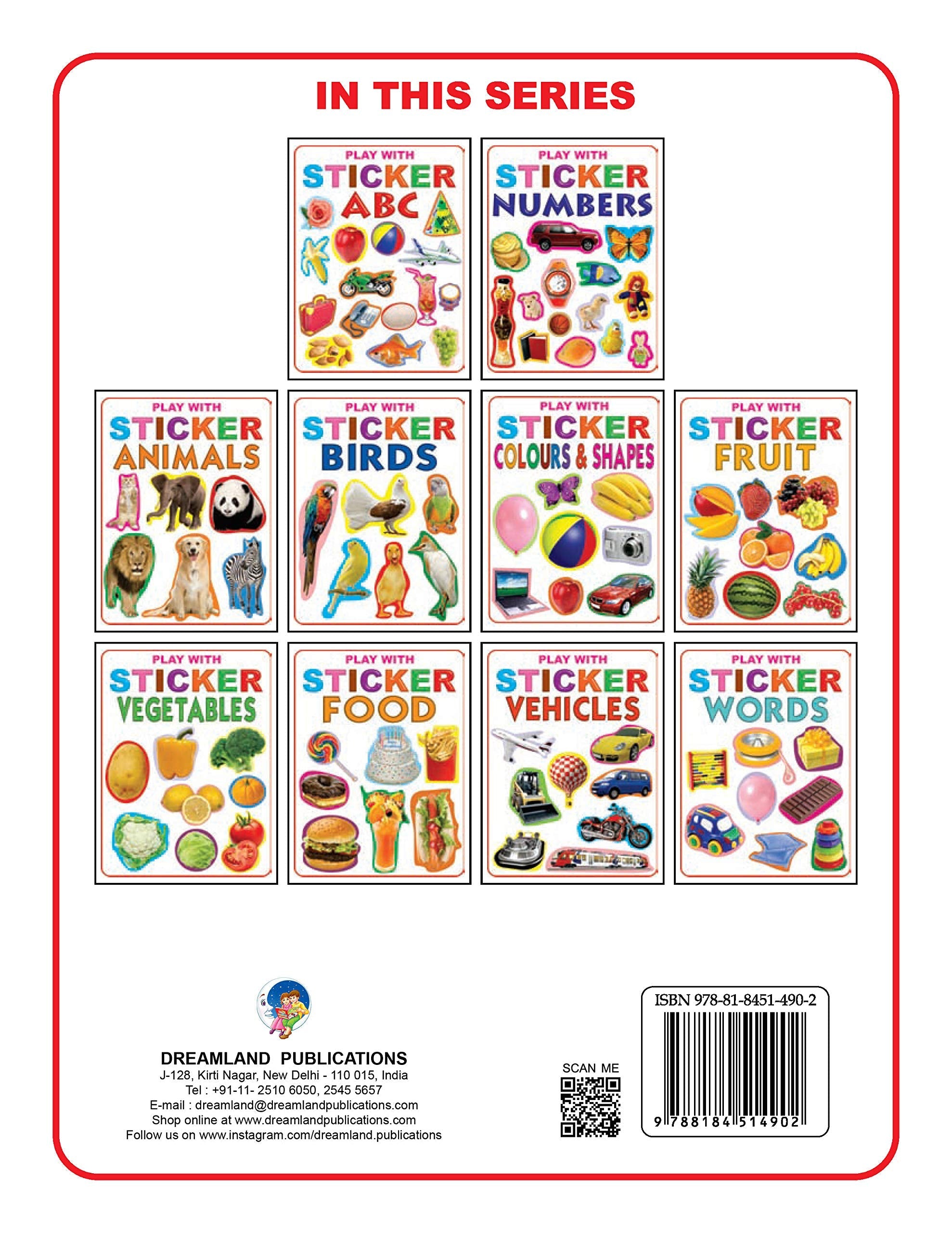 Dreamland Play With Sticker - Birds | Grocsy