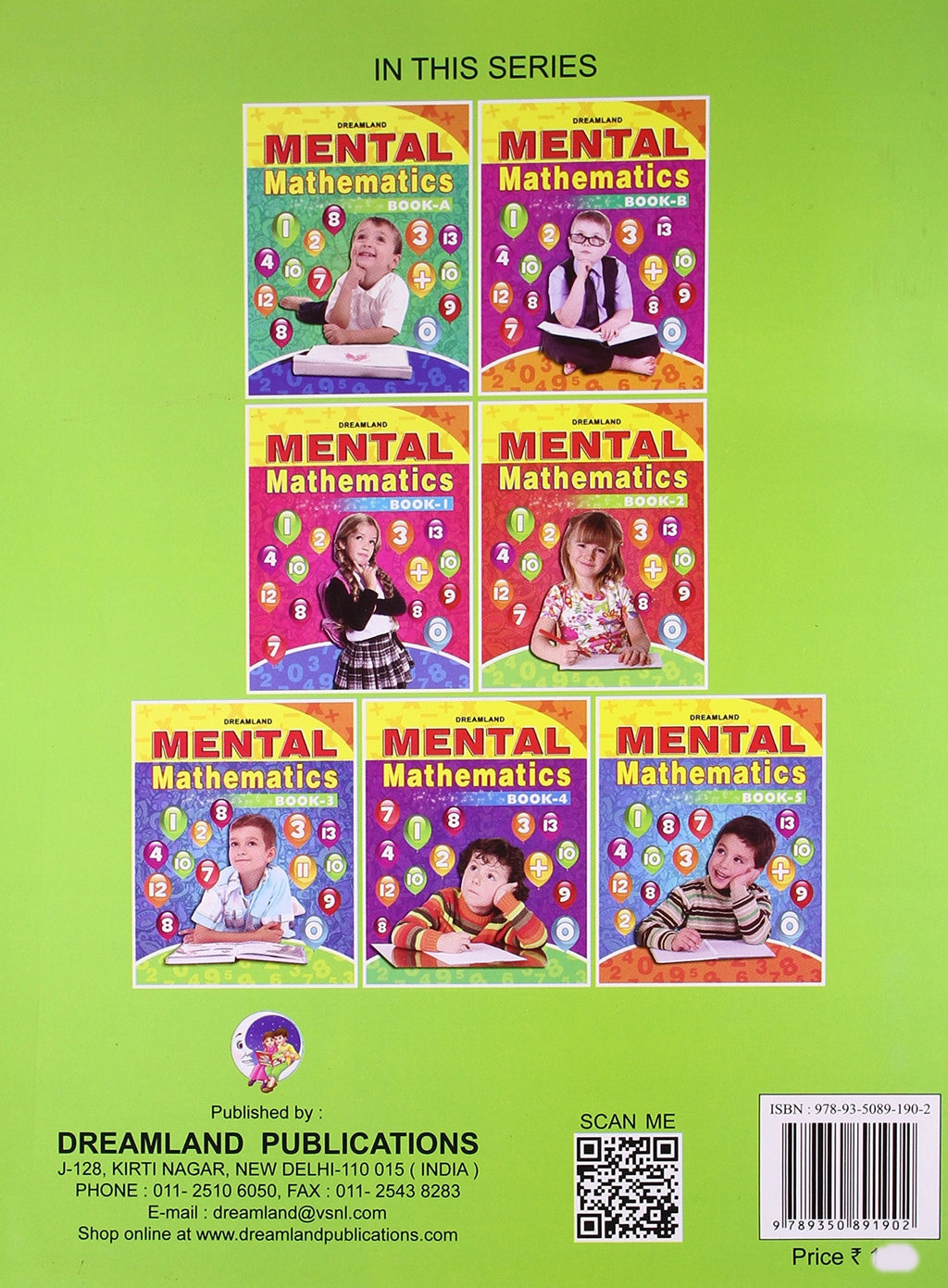 Dreamland Mental Mathematics Book - 3 | Grocsy
