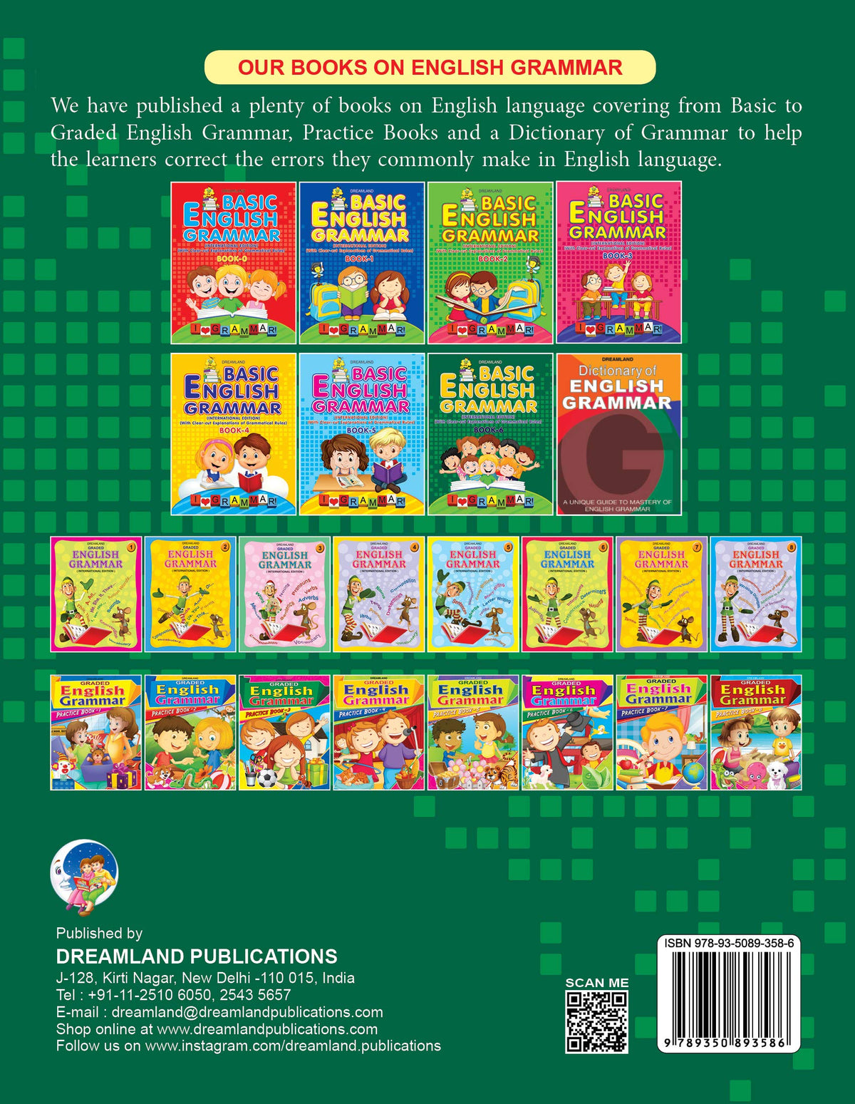 Dreamland Basic English Grammar - Part 6 | Grocsy