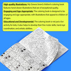 Doodle Colouring For Kids - Blue Edition : Kids Colouring Book, Colouring Book For Toddlers, Fun Learning Colouring Book, Colouring Book For Young Learners | Grocsy