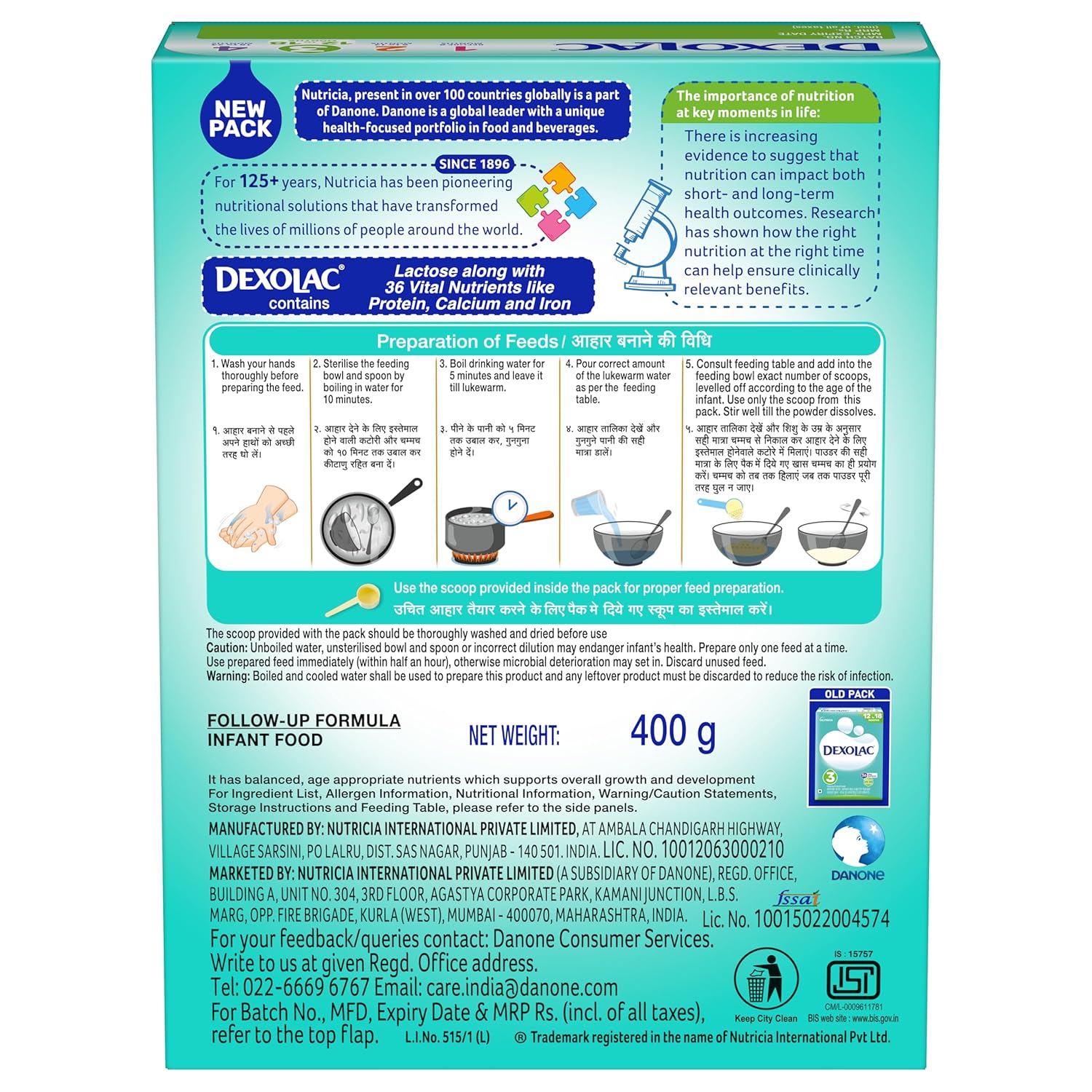 Dexolac Infant Formula Powder After 12 Months Stage 3 | Grocsy