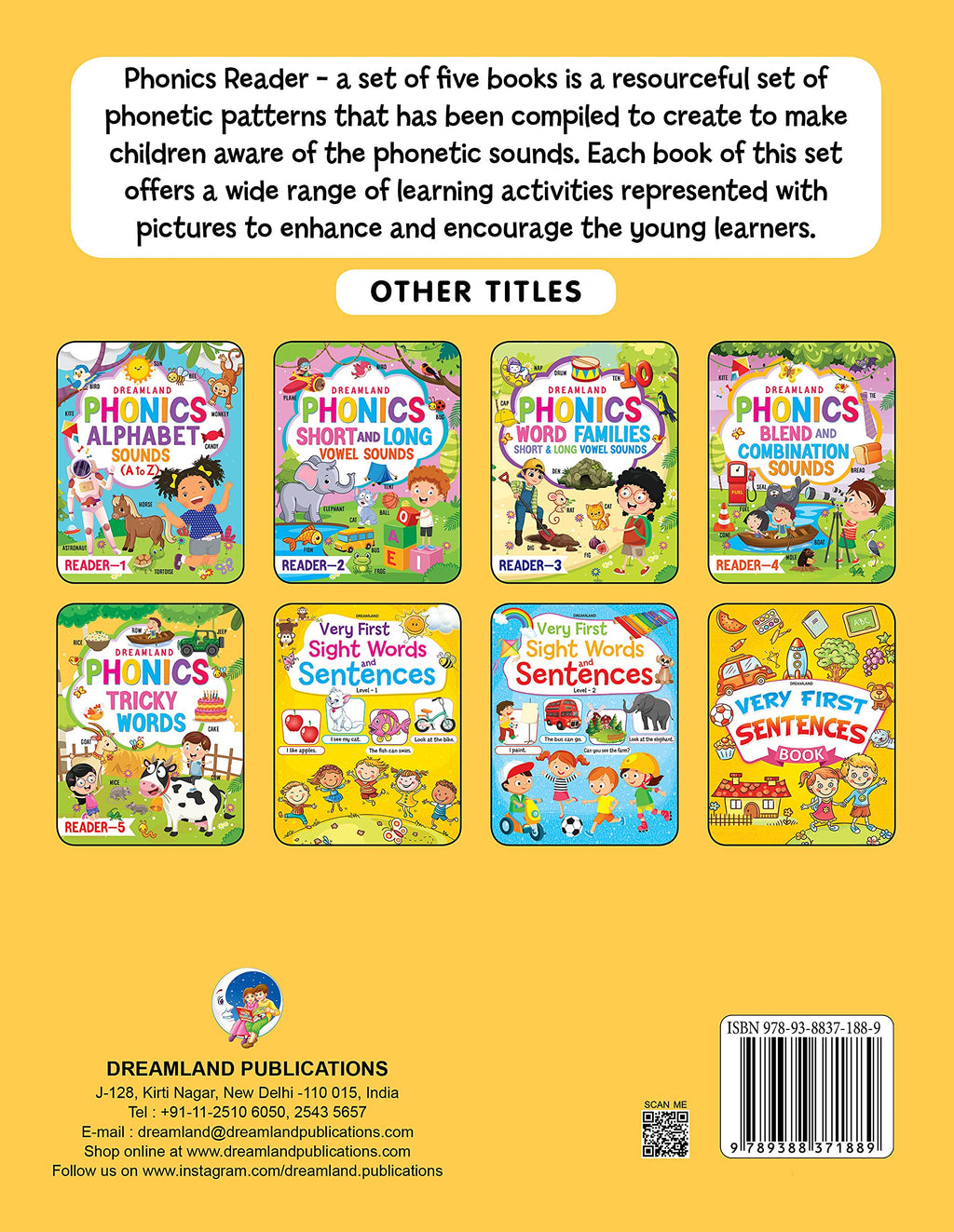 Dreamland Phonics Reader - 5 (Tricky Words) Age 8+ | Grocsy