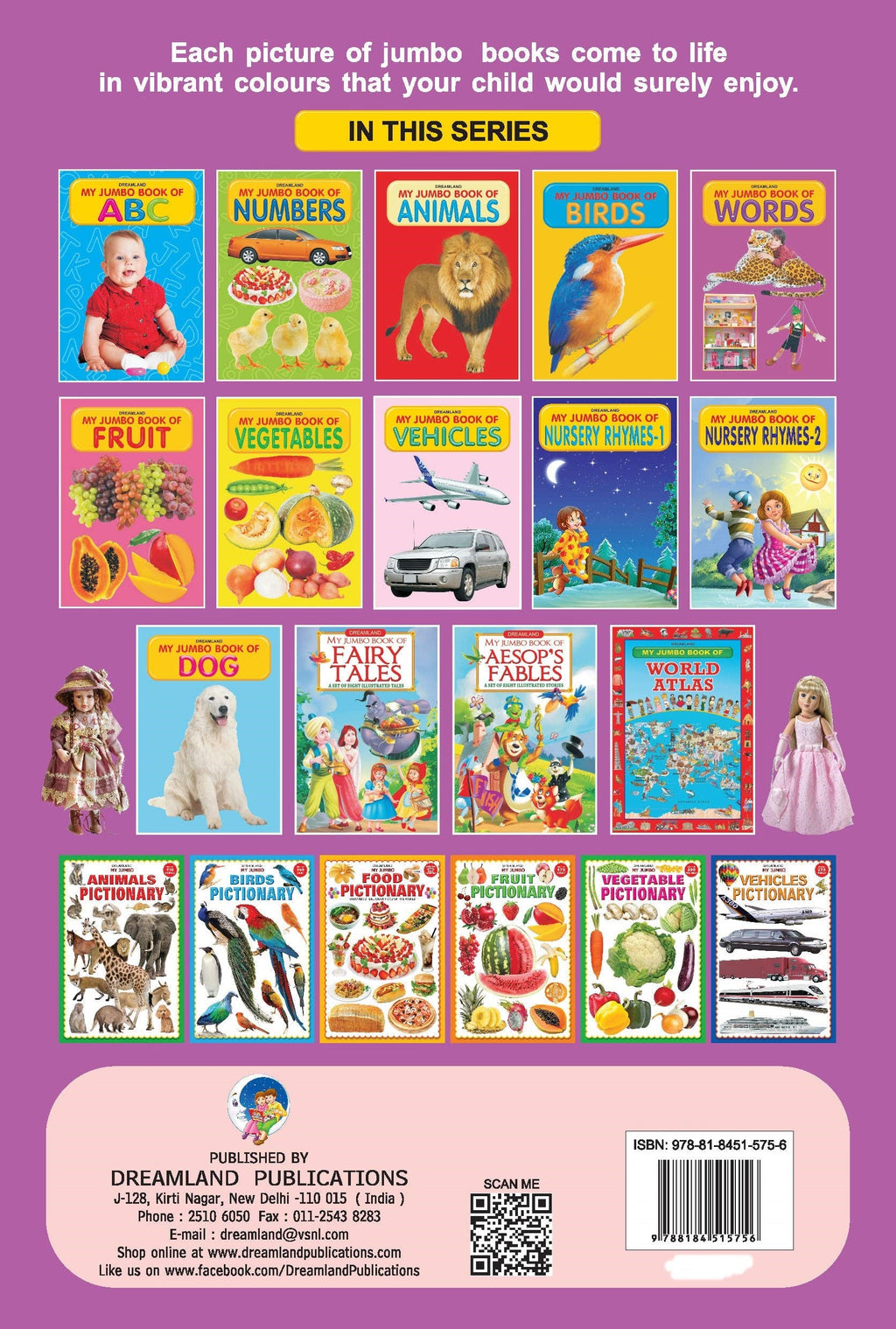 Dreamland My Jumbo Book - WORDS | Grocsy
