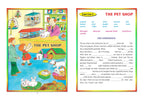 Scholars Hub Picture Composition Book (Part 1, 2) (Set Of 2 Books) | Picture Composition Book For Class 1,2 | 56 Pages | Grocsy