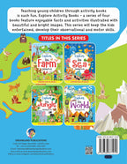 Dreamland Explore the World Activity Book with Stickers and 3D Models | Grocsy