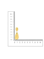 Golden Drop Earrings - Ruby Raang | Grocsy