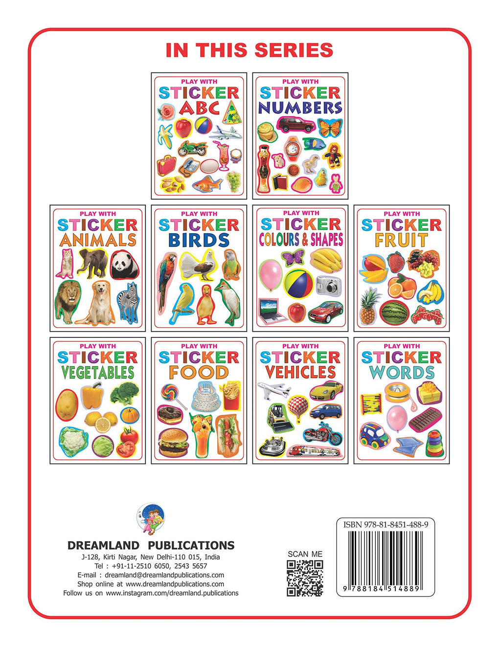 Dreamland Play With Sticker - Vegetables | Grocsy