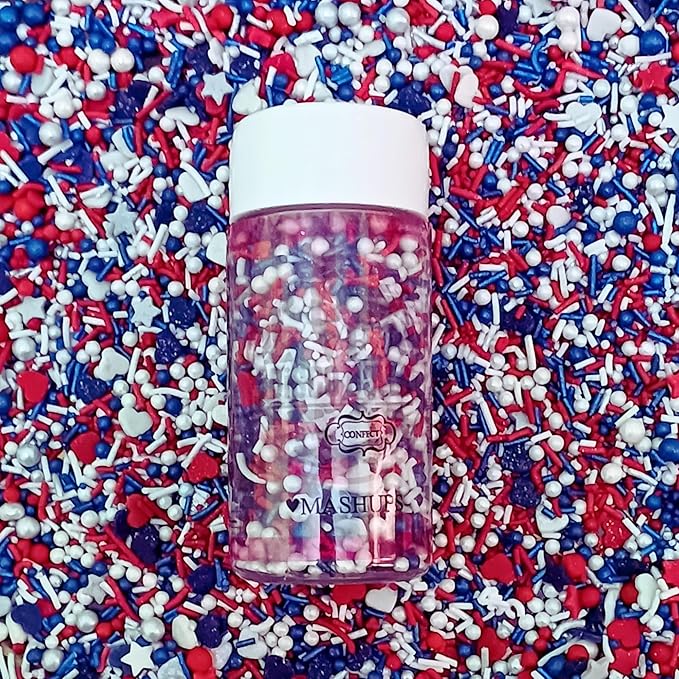 Confect Patriotic Sprinkles for Decoration 02 | Grocsy