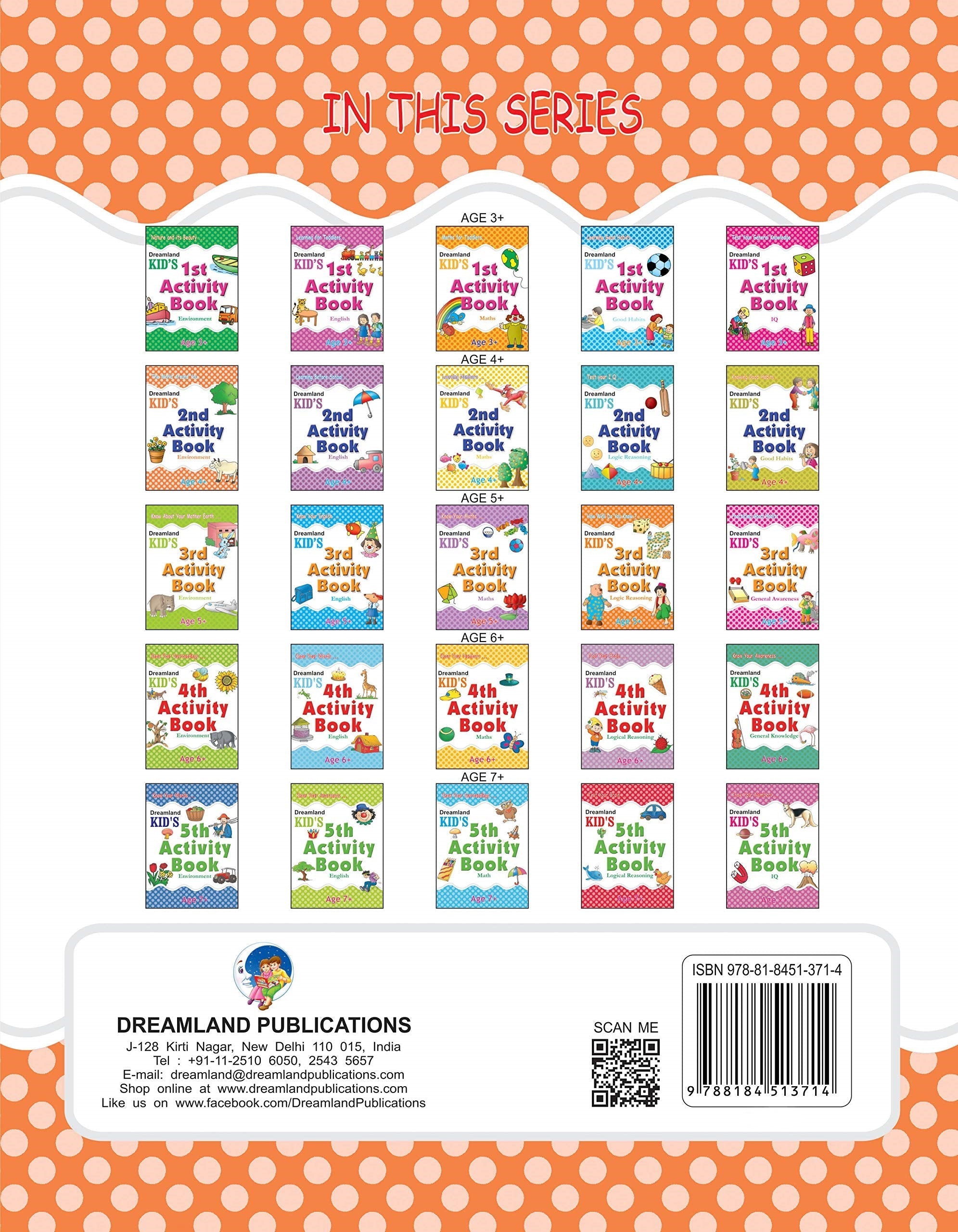 Dreamland Kid's 2nd Activity Book - Environment | Grocsy