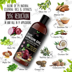 Luxura Sciences Onion Oil and Black Seed Oil | Grocsy