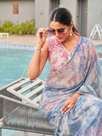 Tikhi Imli Tie and Dye Gotta Patti Chiffon Saree | Grocsy