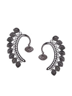 Shoshaa Silver-Plated Contemporary Ear Cuff | Grocsy