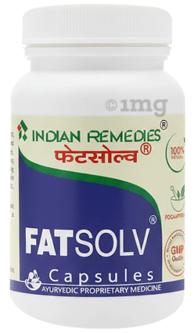 Indian Remedies Fatsolv Capsules | Grocsy
