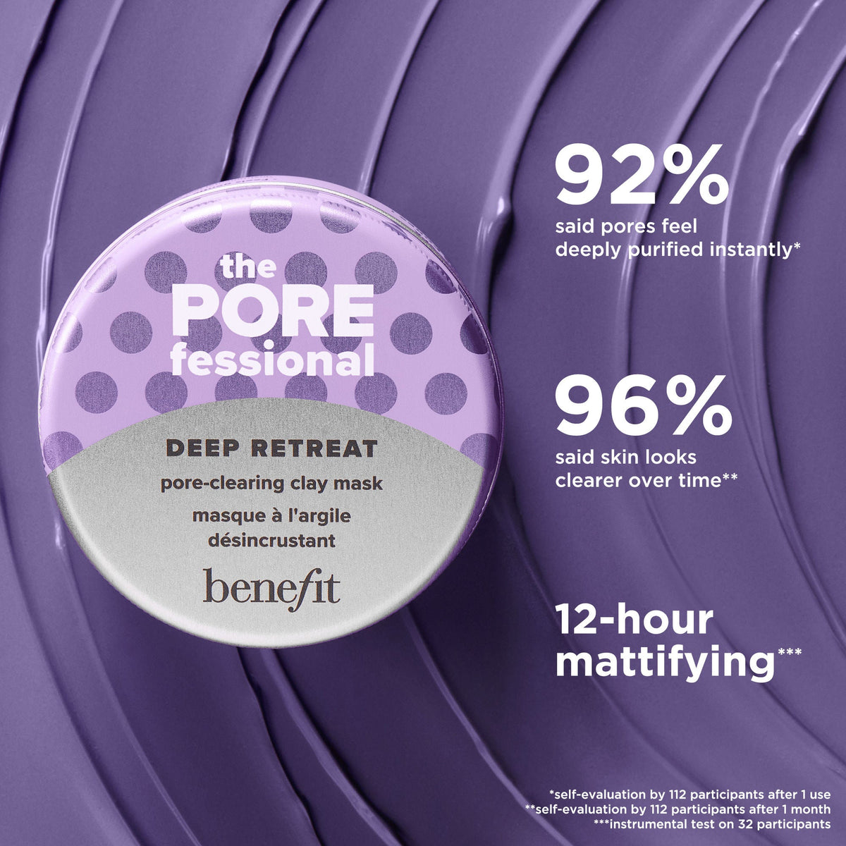 Benefit Cosmetics The Porefessional Deep Retreat Clay Mask | Grocsy