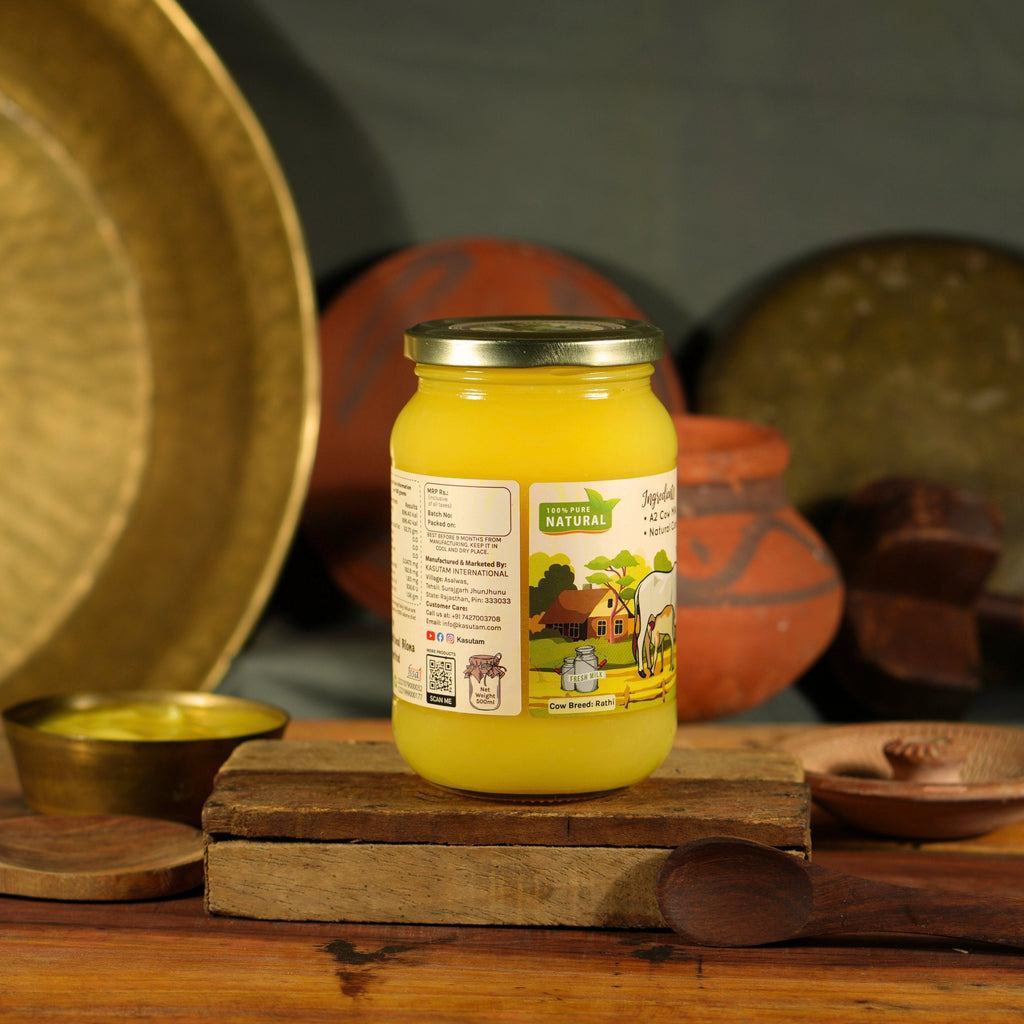 Kasutam A2 Desi Cow Bilona Ghee | Grocsy