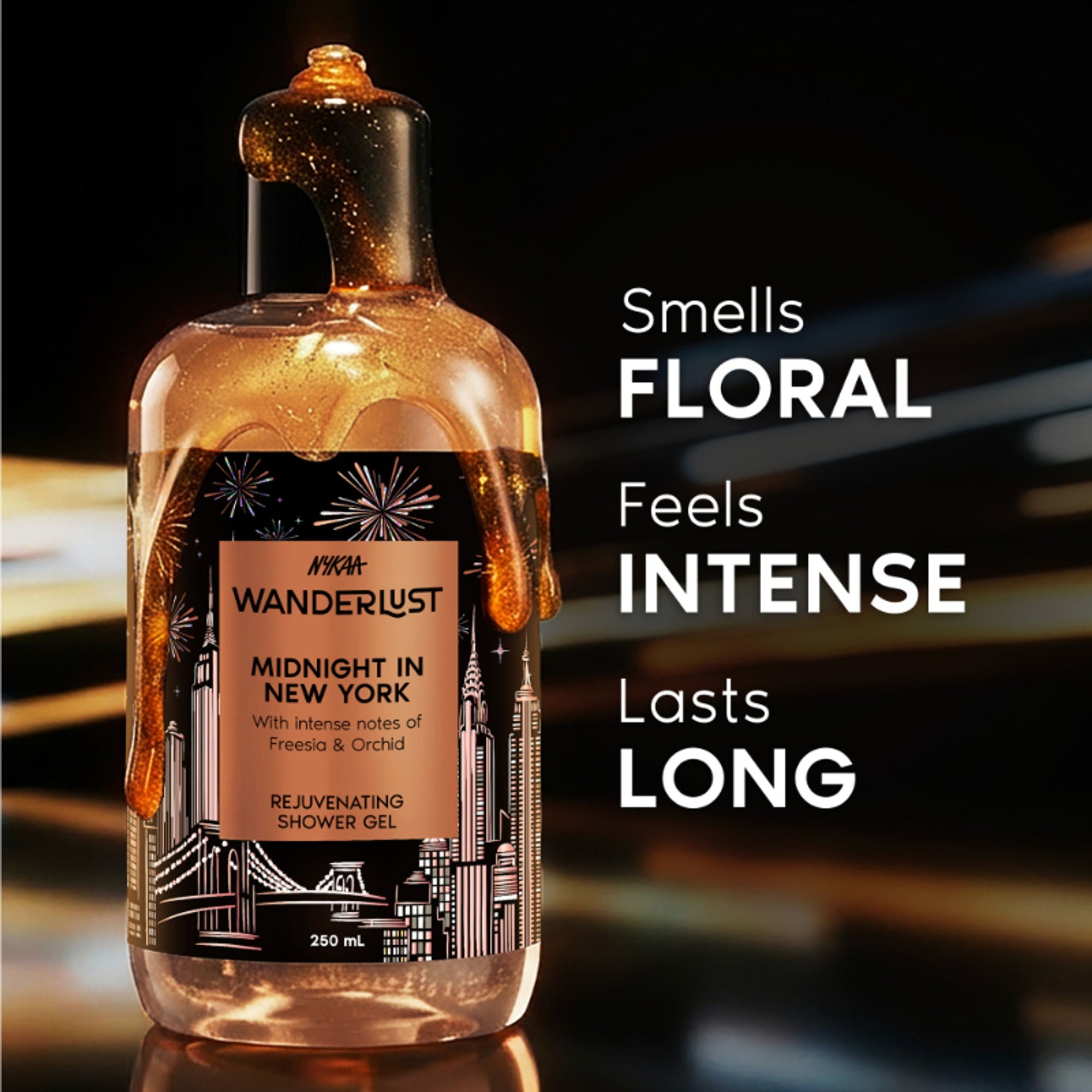 Wanderlust Shower Gels - Midnight In New York | Grocsy