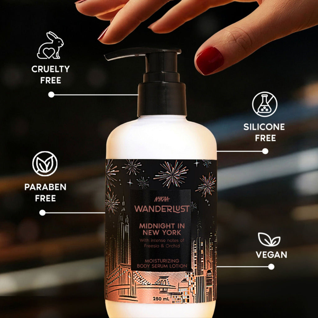 Wanderlust Moisturizing Body Lotion - Midnight In New York | Grocsy