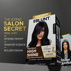 BBlunt Salon Secret High Shine Crème Hair Colour - Natural Black - Limited Time Offer | Grocsy