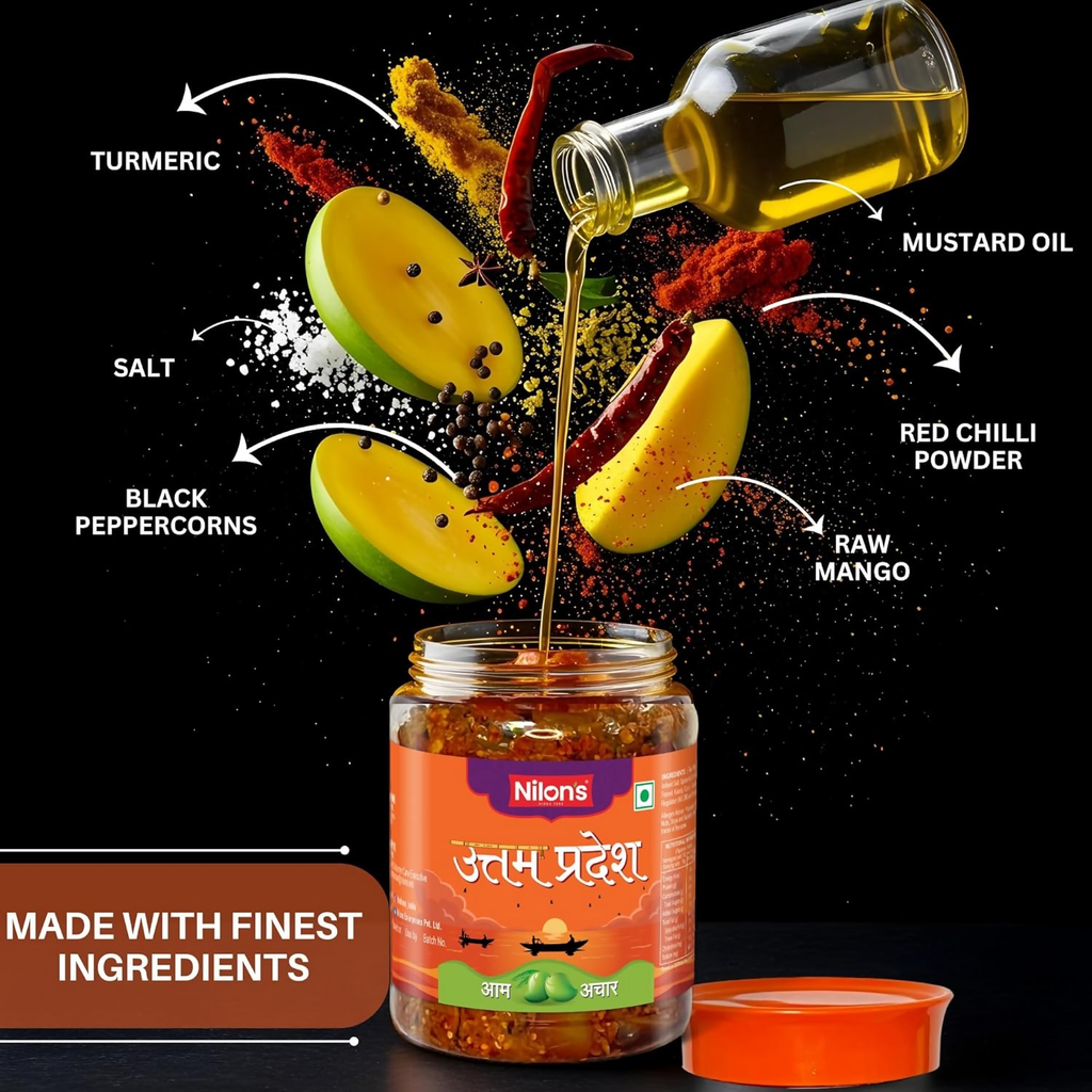 Nilon's Uttam Pradesh Mango Pickle | Grocsy