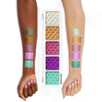 Shopaarel Sparkle 5 Color Eyeshadow - Phonex - Crystal | Grocsy
